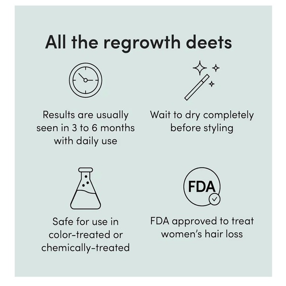 Hers Minoxidil Hair Regrowth Treatment for Women - Foam - Picture 6 of 9